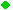 Petit losange vert